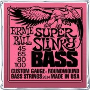 Струны для бас-гитар Ernie Ball 2834 45-100 4-String