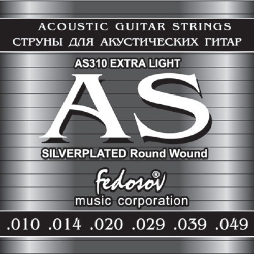 Струны для акустической гитары Fedosov AS310
