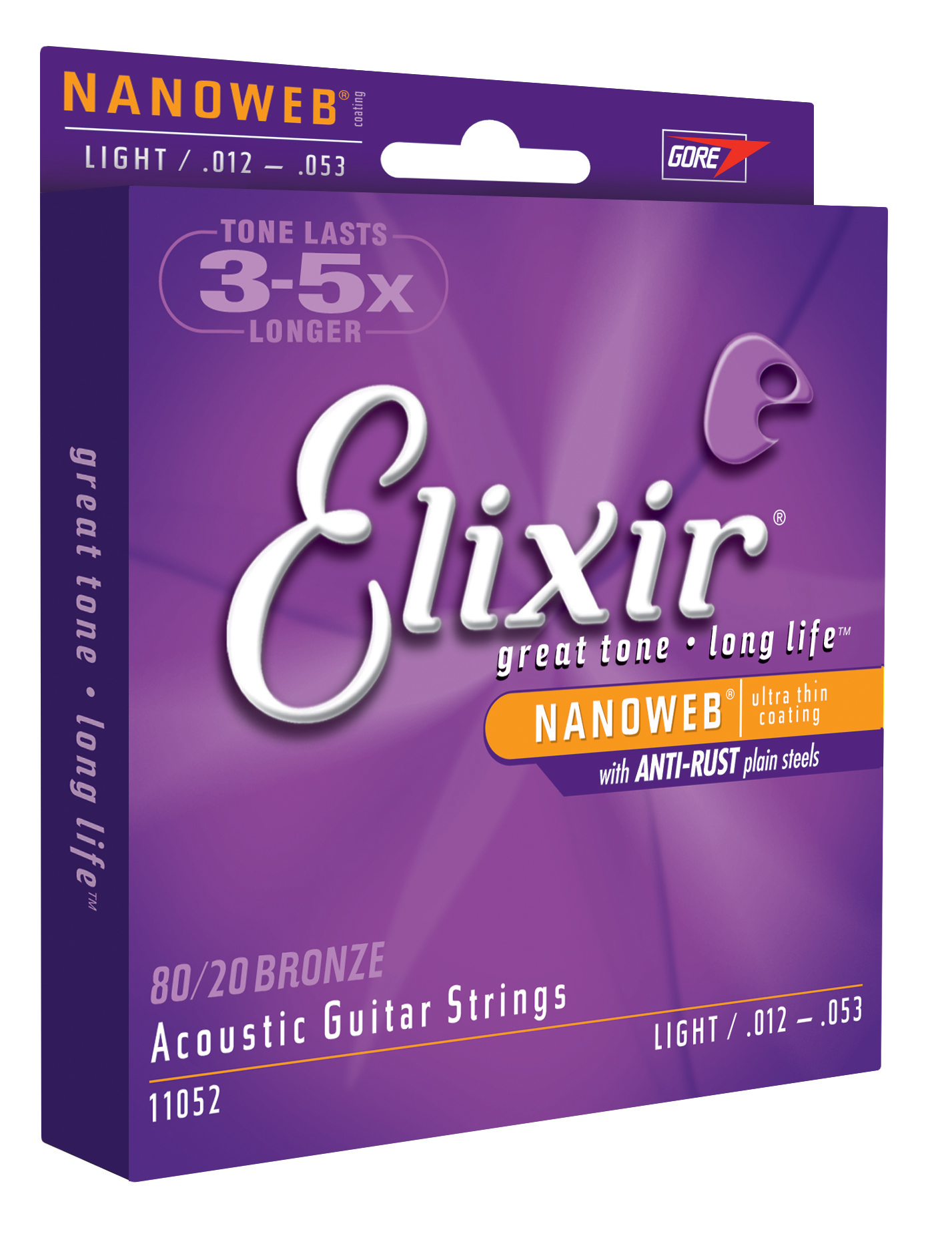 Струны для акустической гитары Elixir 11052 12-53