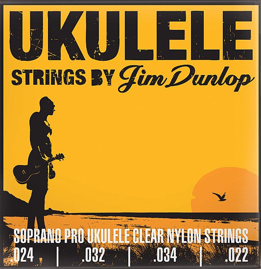 Струны для укулеле-сопрано Dunlop DUY301 Soprano PRO