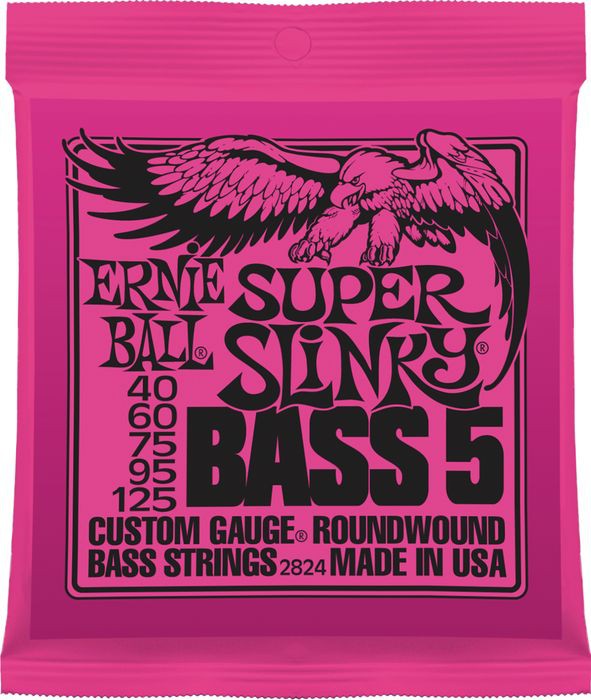Струны для бас-гитар Ernie Ball 2824 40-125 5-String
