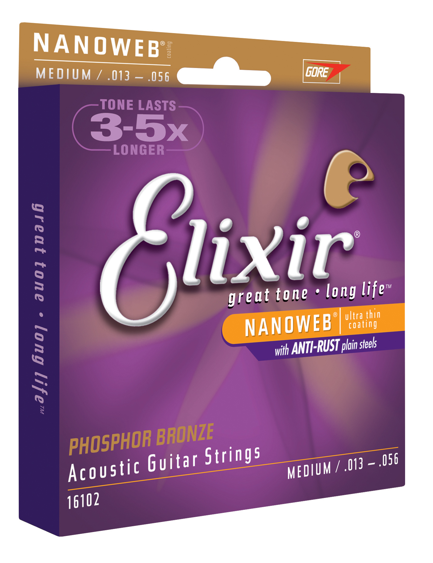 Струны для акустической гитары Elixir 16102 13-56