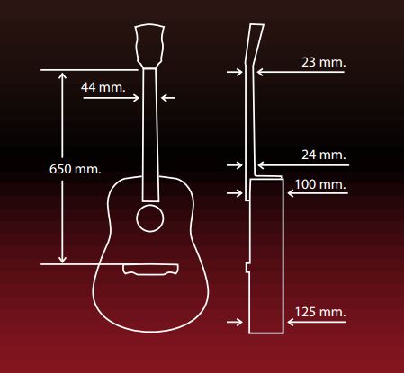 Гитара акустическая Alhambra W-300-CW B