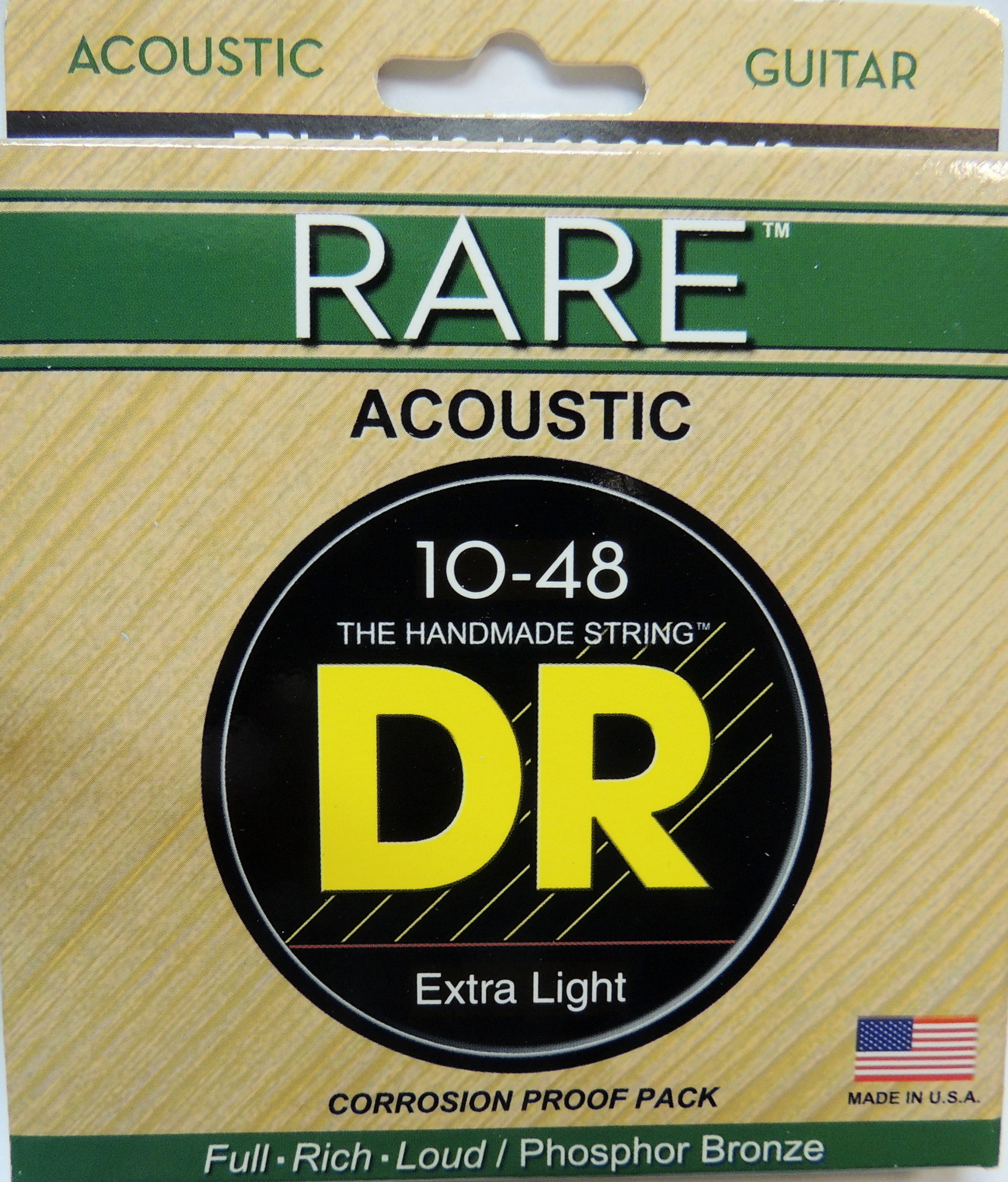 Струны для акустической гитары DR RPL-10 (10-48) RARE