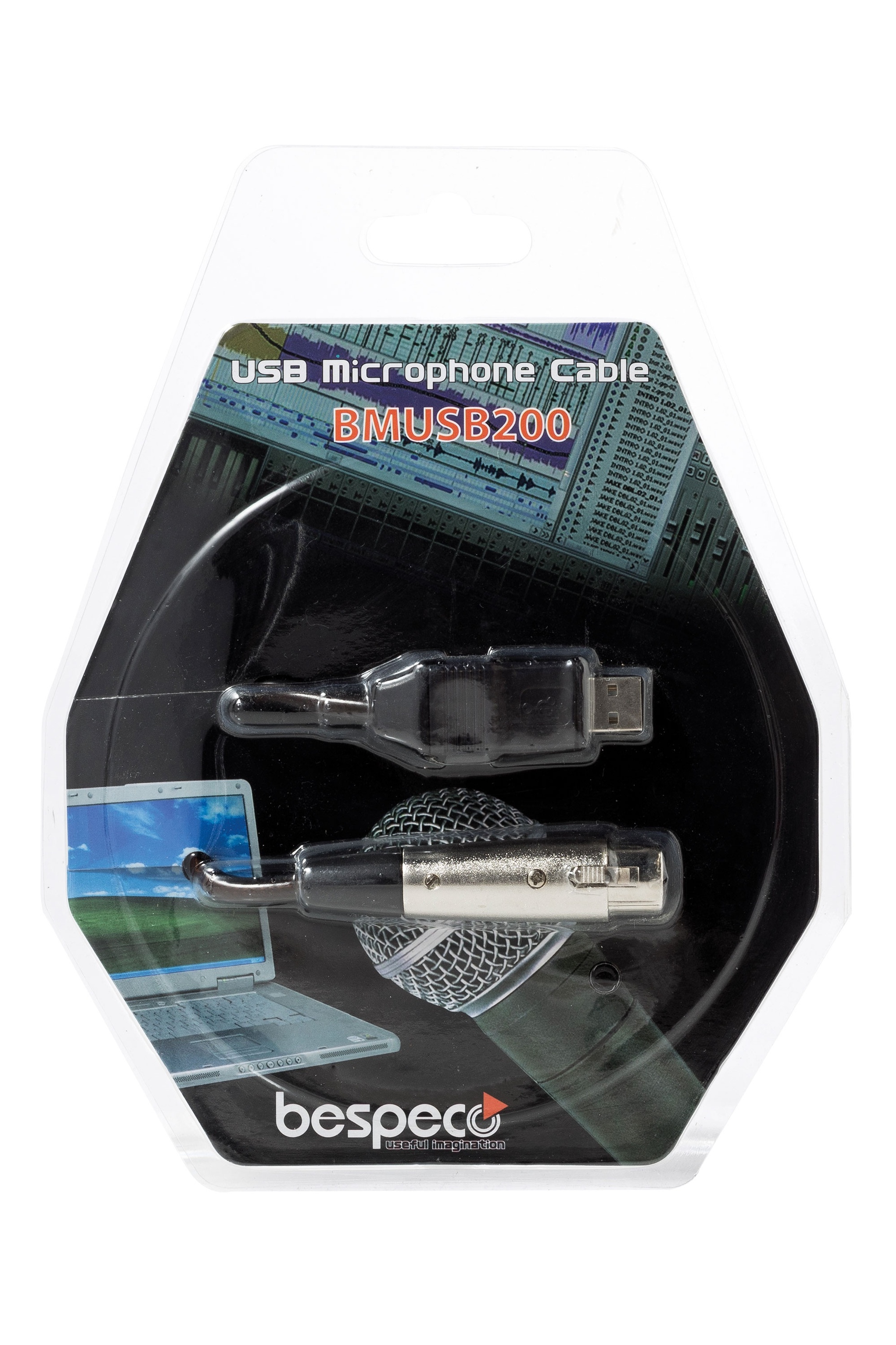 Аудиоинтерфейсный кабель Bespeco BMUSB200