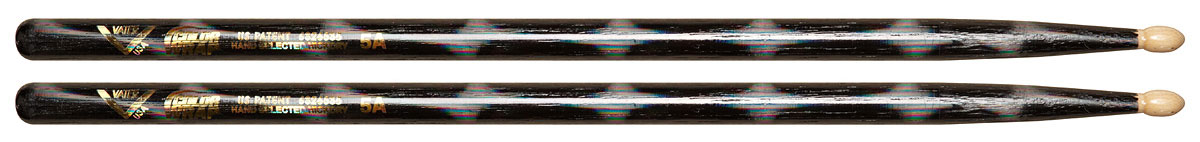 Барабанные палочки Vater 5A Black Optic (VCBK5A)