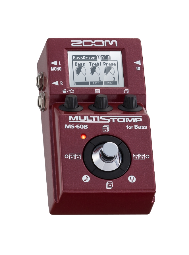 Процессор эффектов для бас-гитары Zoom MS-60B MultiStomp