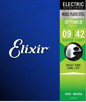 Струны для электрогитары Elixir 19002 9-42