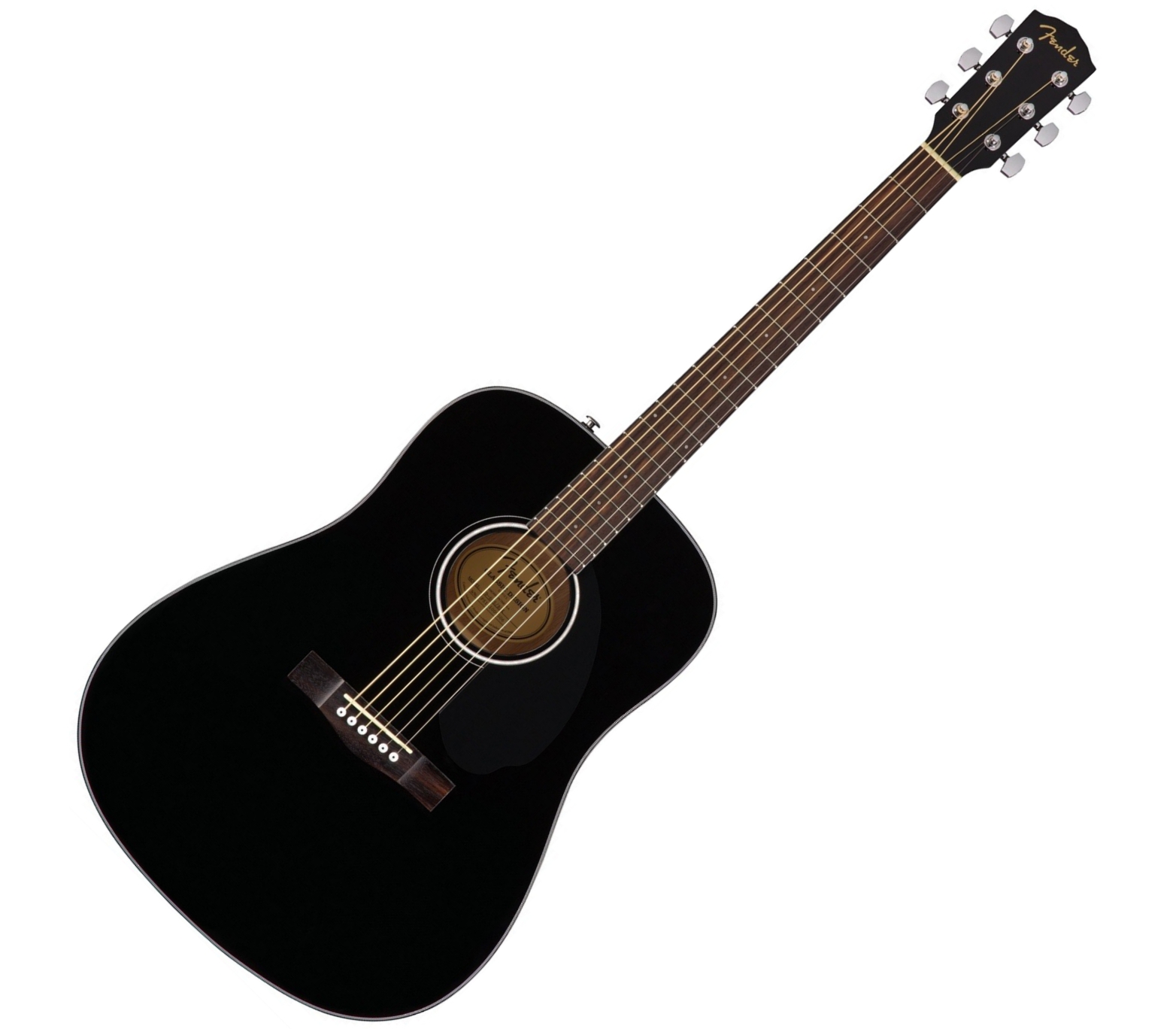 Гитара акустическая Fender CD-60S Black