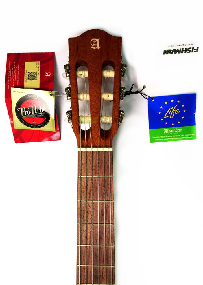 Классическая гитара со звукоснимателем Alhambra Z-Nature CW EZ
