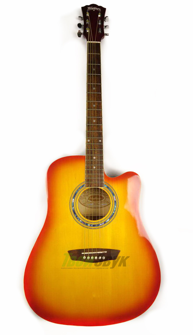 Электроакустическая гитара Washburn WA90CETS