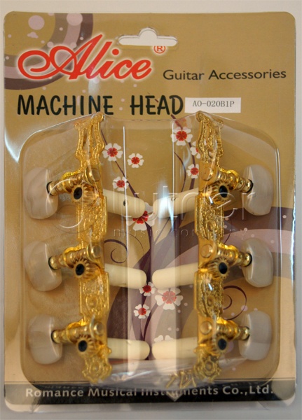 Комплект колковой механики для классической гитары Alice AO-020B1P