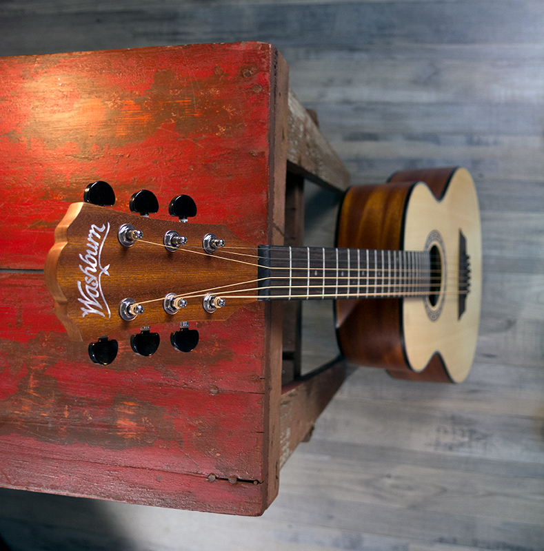 Акустическая тревел-гитара Washburn Mini-GA