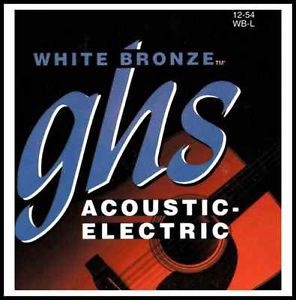 Струны для акустической гитары GHS WB-L 12-54