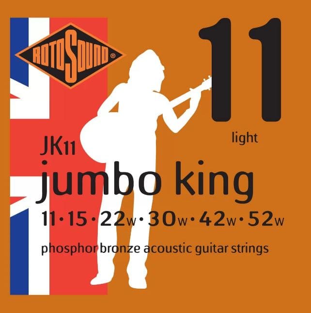 Струны для акустической гитары Rotosound JK11 11-52