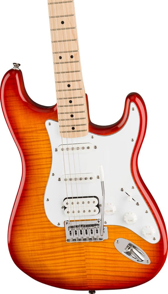 Электрогитара Fender Squier Affinity Stratocaster FMT HSS MN SSB
