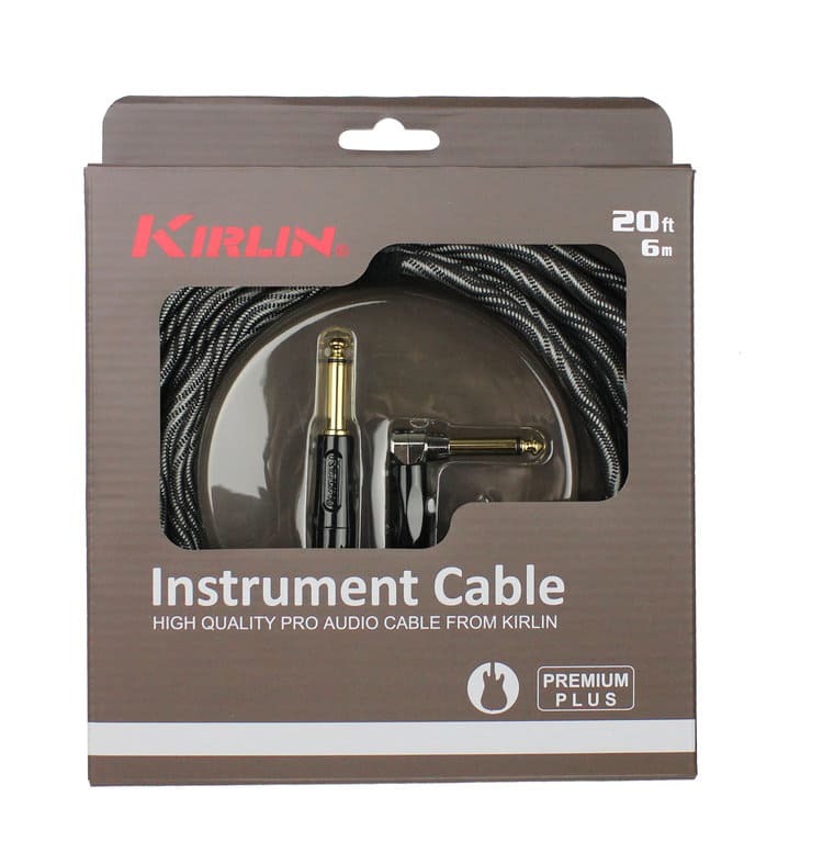 Инструментальный кабель Kirlin IWB-202BFGL 6M WBW
