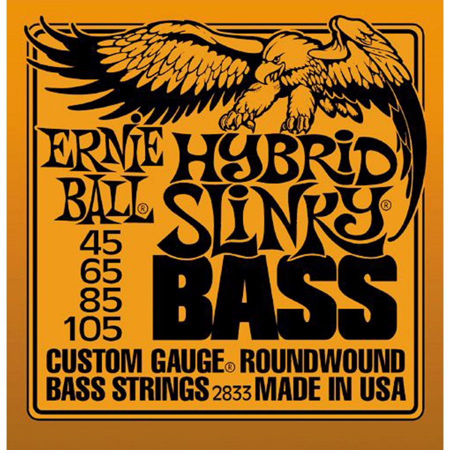 Струны для бас-гитар Ernie Ball 2833 45-105 4-String