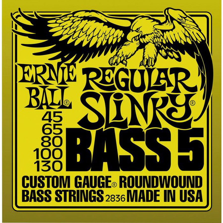 Струны для бас-гитар Ernie Ball 2836 45-130 5-String