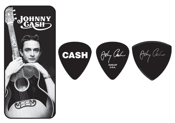 Набор медиаторов Dunlop Johnny Cash Memphis (Medium) JCPT01M