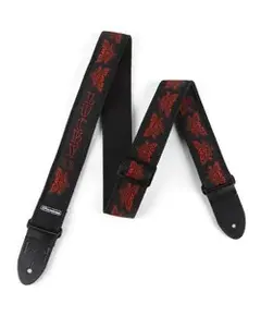Ремень Dunlop D38-25LG STRAP L13 GUN SKULL