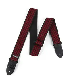 Ремень Dunlop D38-31RD STRAP RED CHECK