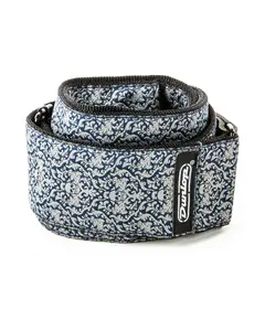 Гитарный ремень Dunlop D67-15 STRAP JACQUARD FLEURS DE SKULL