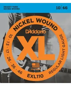 Струны для электрогитары D`Addario EXL110 10-46