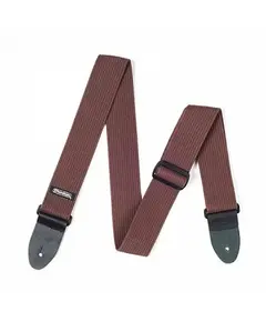 Ремень Dunlop D27-01BR STRAP RIBBED COTTON CHOCOLATE