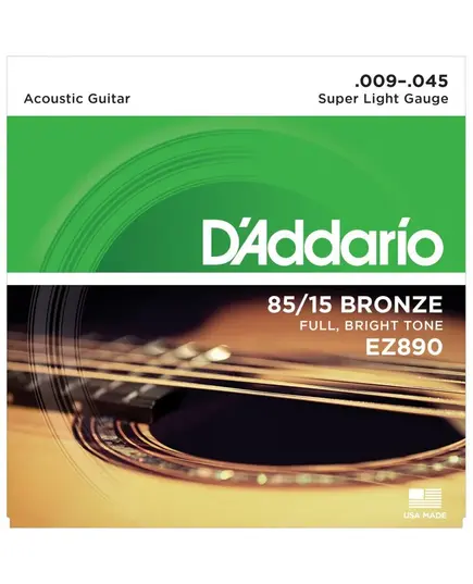 Струны для акустической гитары D'Addario EZ890