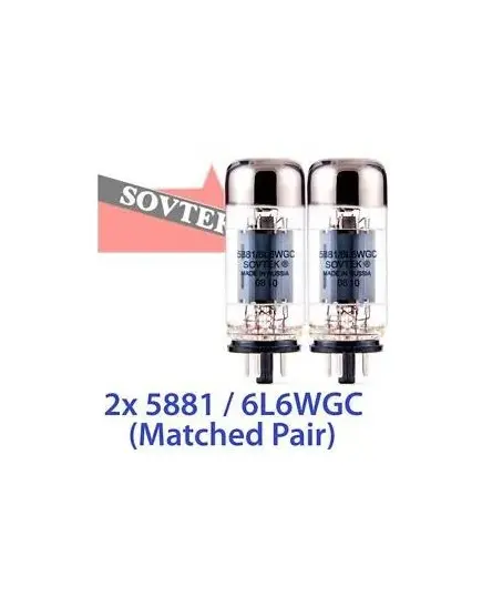Лампы для усилителя SOVTEK 6L6 / 5881 пара