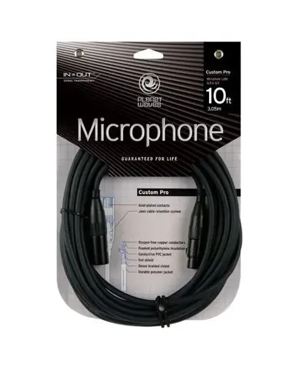 Кабель микрофонный Planet Waves PW-MS-10