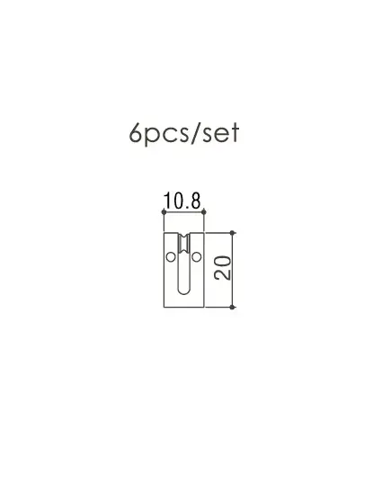 Набор сёдел для бриджа Gotoh SS108C
