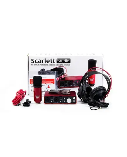 Cтудийный комплект FOCUSRITE Scarlett 2i2 Studio