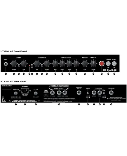 Комбоусилитель ламповый Blackstar HT Club 40