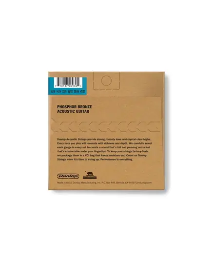 Струны для 12-струнной акустической гитары Dunlop DAP1047J AG-PHB LIGHT