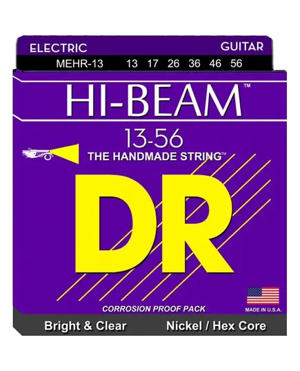 Струны для электрогитар DR Tite-Fit MEH-13  13-56