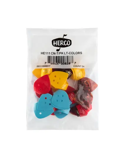 Коготь Dunlop HE111 CN-T/PK LT-Colors