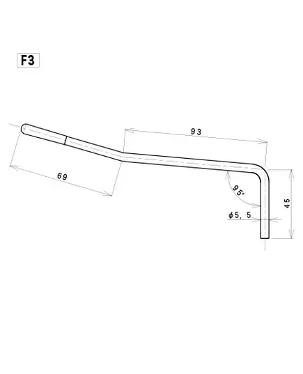 Gotoh F3 C. Рычаг для тремоло.