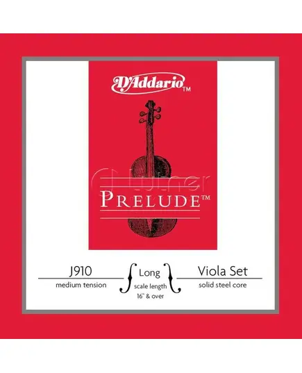 Комплект струн для альта большого размера D'Addario J910-LM Prelude