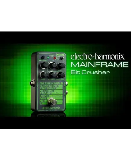 Педаль эффектов (гитарный синтезатор) Electro-Harmonix Mainframe bit crusher
