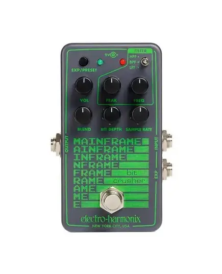 Педаль эффектов (гитарный синтезатор) Electro-Harmonix Mainframe bit crusher