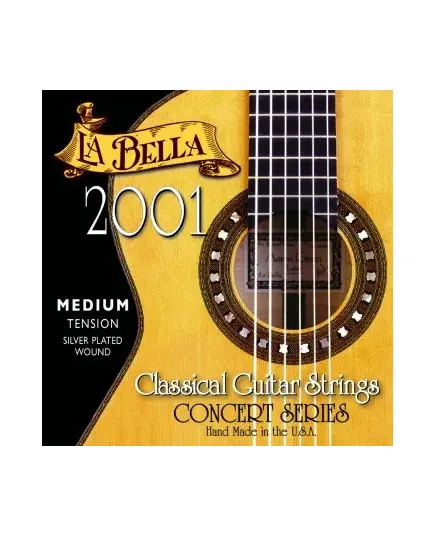 Струны для классической гитары La bella 2001 Medium