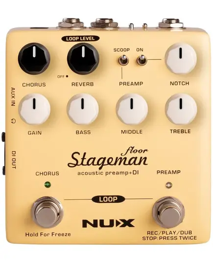 Предусилитель для акустической гитары Nux NAP-5 Stageman Floor