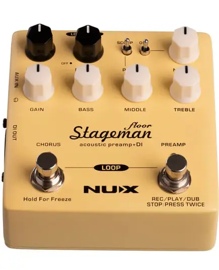Предусилитель для акустической гитары Nux NAP-5 Stageman Floor