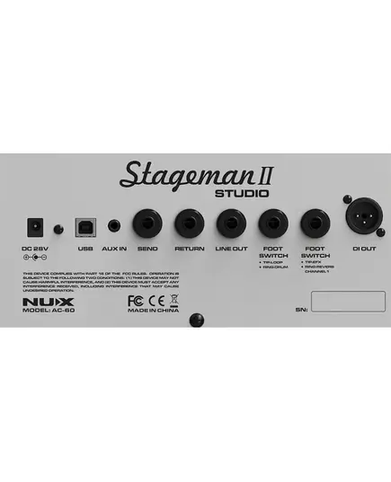 Комбоусилитель Nux AC-60 Stageman II