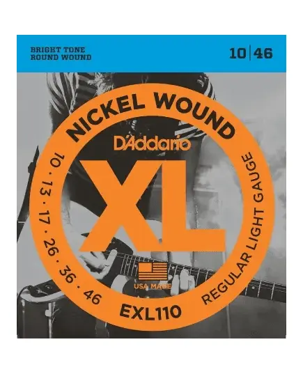 Струны для электрогитары D`Addario EXL110 10-46