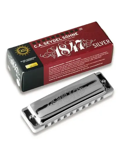 Губная гармошка Seydel Blues 1847 Silver A