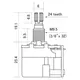 Потенциометр CTS-A250-PP